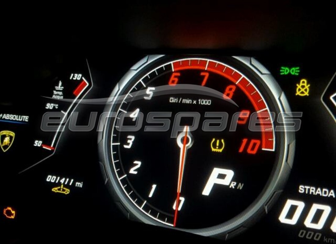 lamborghini 2016 (lp580-2 coupe) avec 1,411 miles, en préparation pour le démontage #10