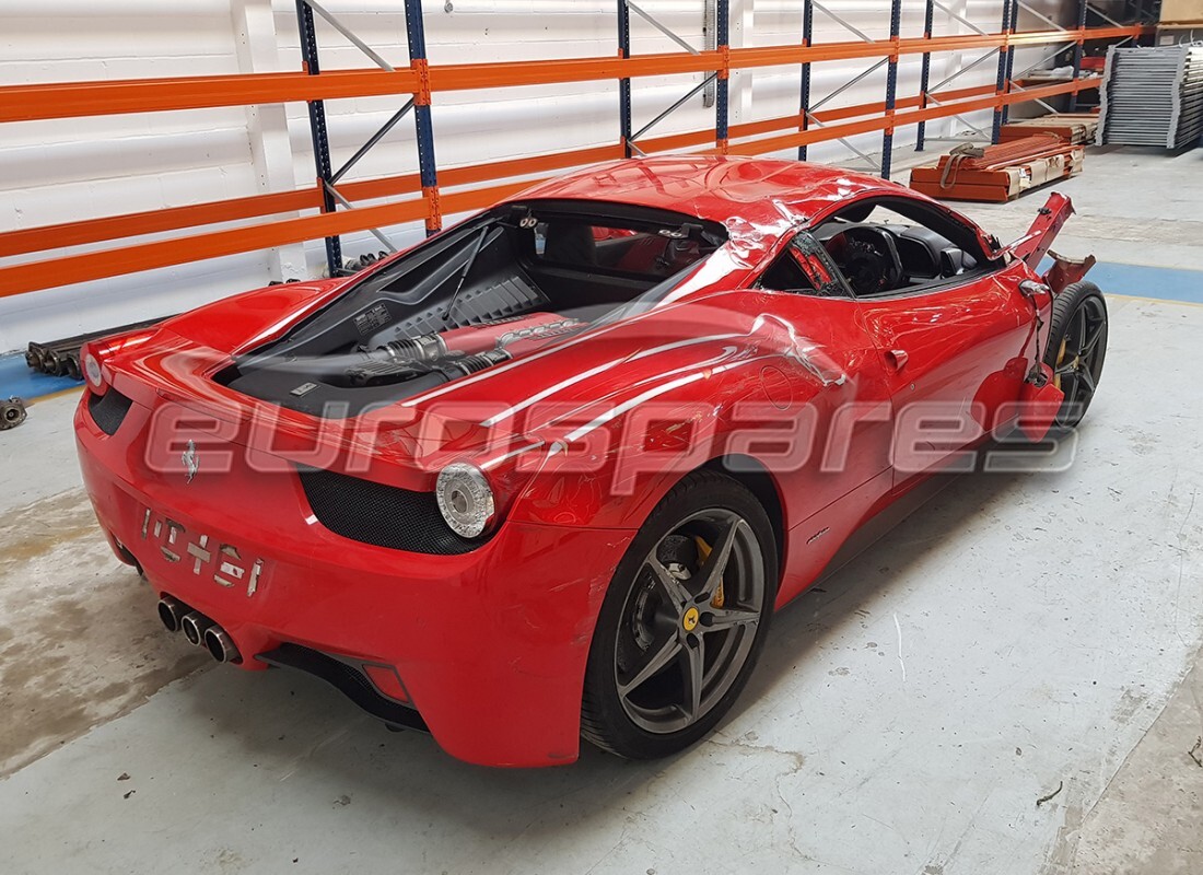 ferrari 458 italia (europe) avec 22,883 miles, en préparation pour le démontage #4