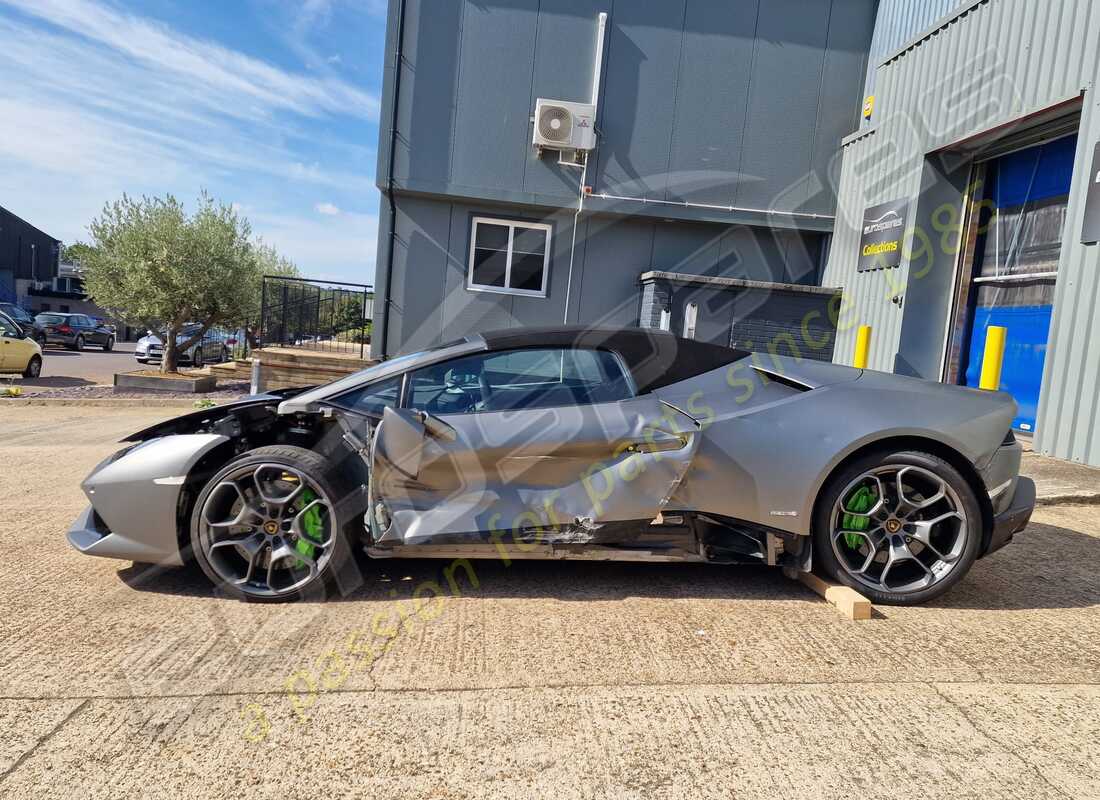 lamborghini lp610-4 spyder (2017) avec 21,701 kilomètres, en préparation pour le démantèlement #2