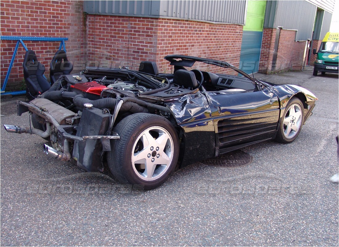 ferrari 348 (1993) tb / ts avec 70,473 kilomètres, en préparation pour le démantèlement #9