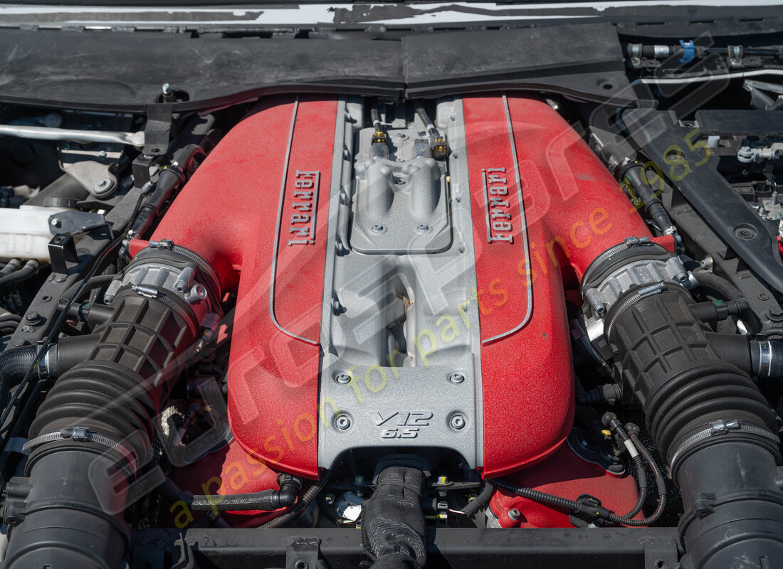 ferrari 812 gts avec 620 miles, en préparation pour le démontage #19