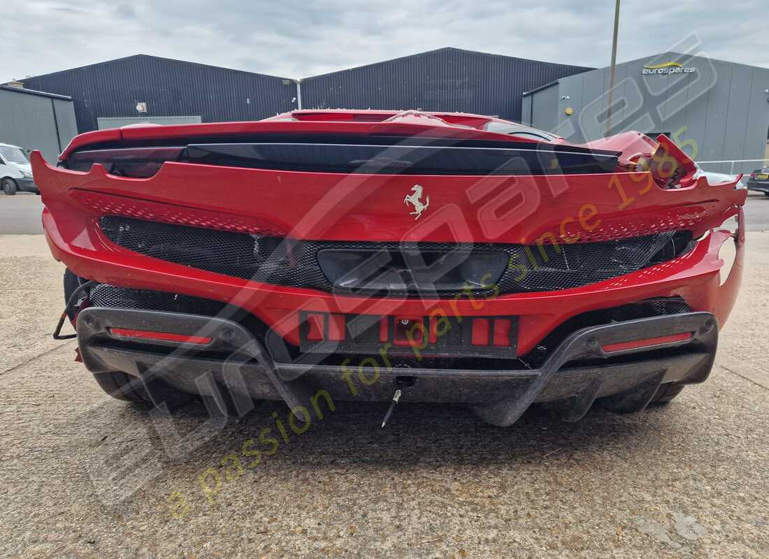 ferrari 296 gts avec 2525 miles, en préparation pour le démontage #4
