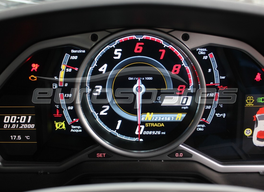 lamborghini lp700-4 coupe (2014) avec 8,926 miles, en préparation pour le démontage #6