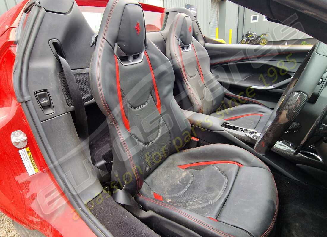ferrari 296 gts avec 2525 miles, en préparation pour le démontage #10