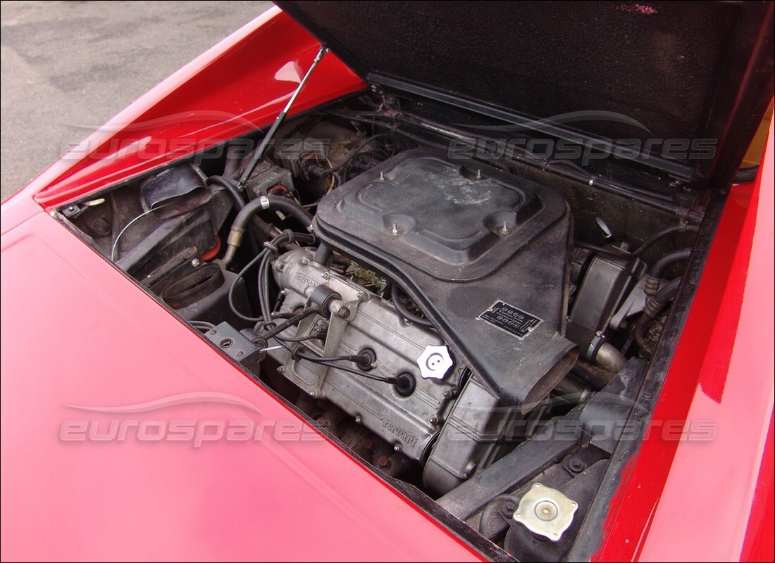 ferrari 308 gt4 dino (1979) avec 54,824 kilomètres, en préparation pour le démantèlement #3