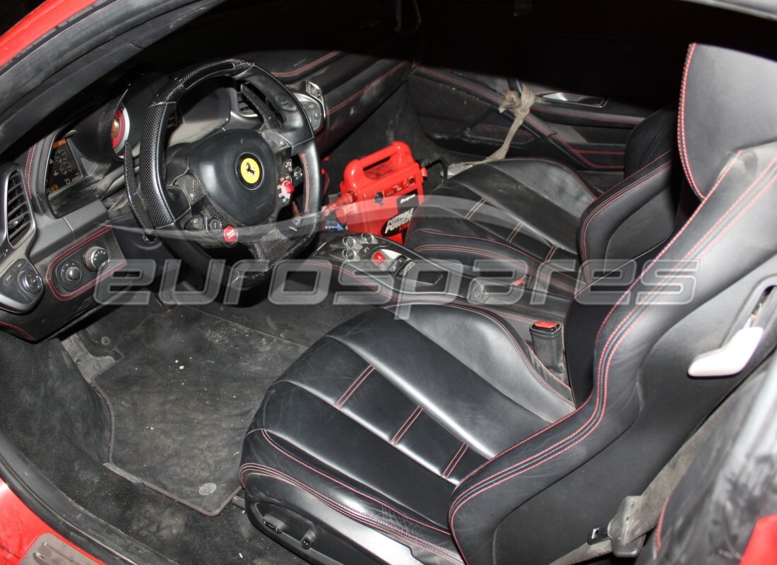 ferrari 458 italia (europe) avec 42,651 kilomètres, en préparation pour le démantèlement #10
