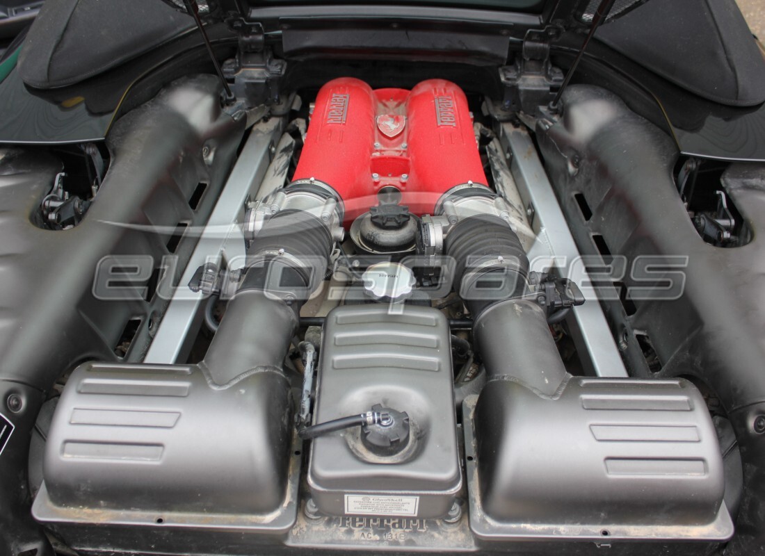 ferrari f430 spider (europe) avec 19,000 kilomètres, en préparation pour le démantèlement #7