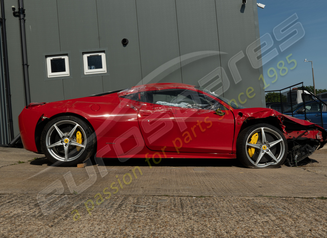 ferrari 458 italia (rhd) avec moins de 20k tbc, en cours de préparation pour le démantèlement #6