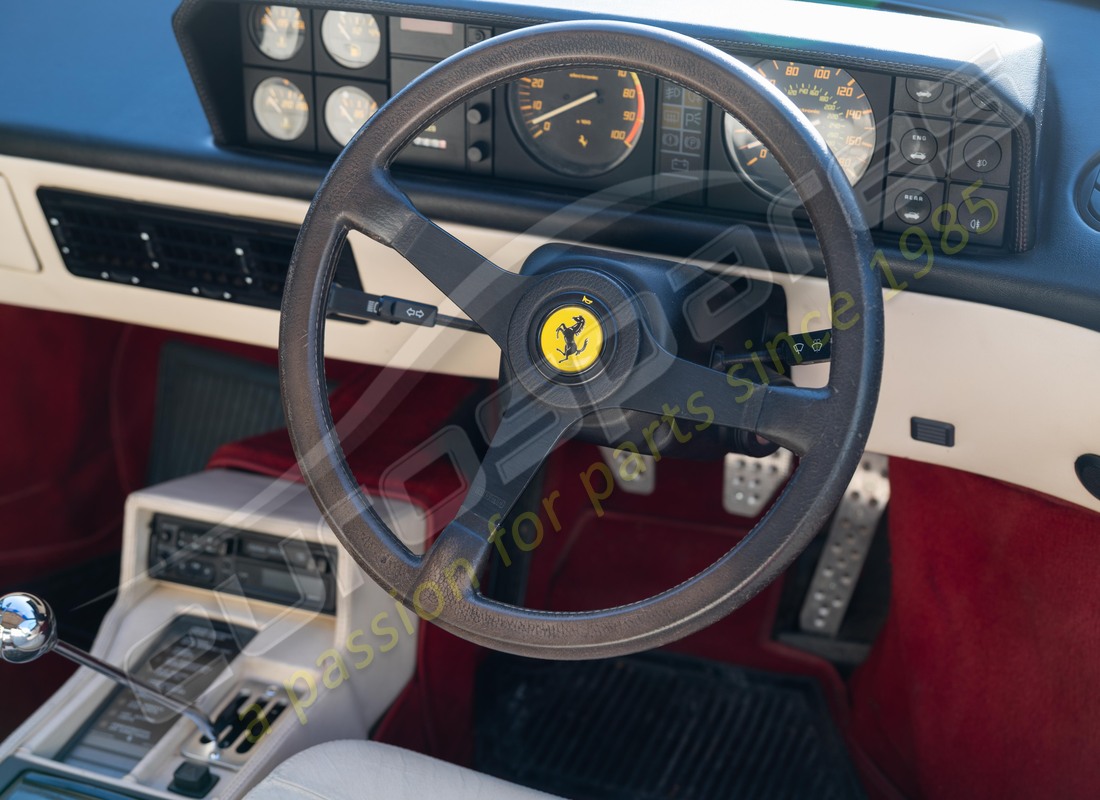 ferrari mondial 3.2 qv (1987) avec 83223, en préparation pour le démontage #14