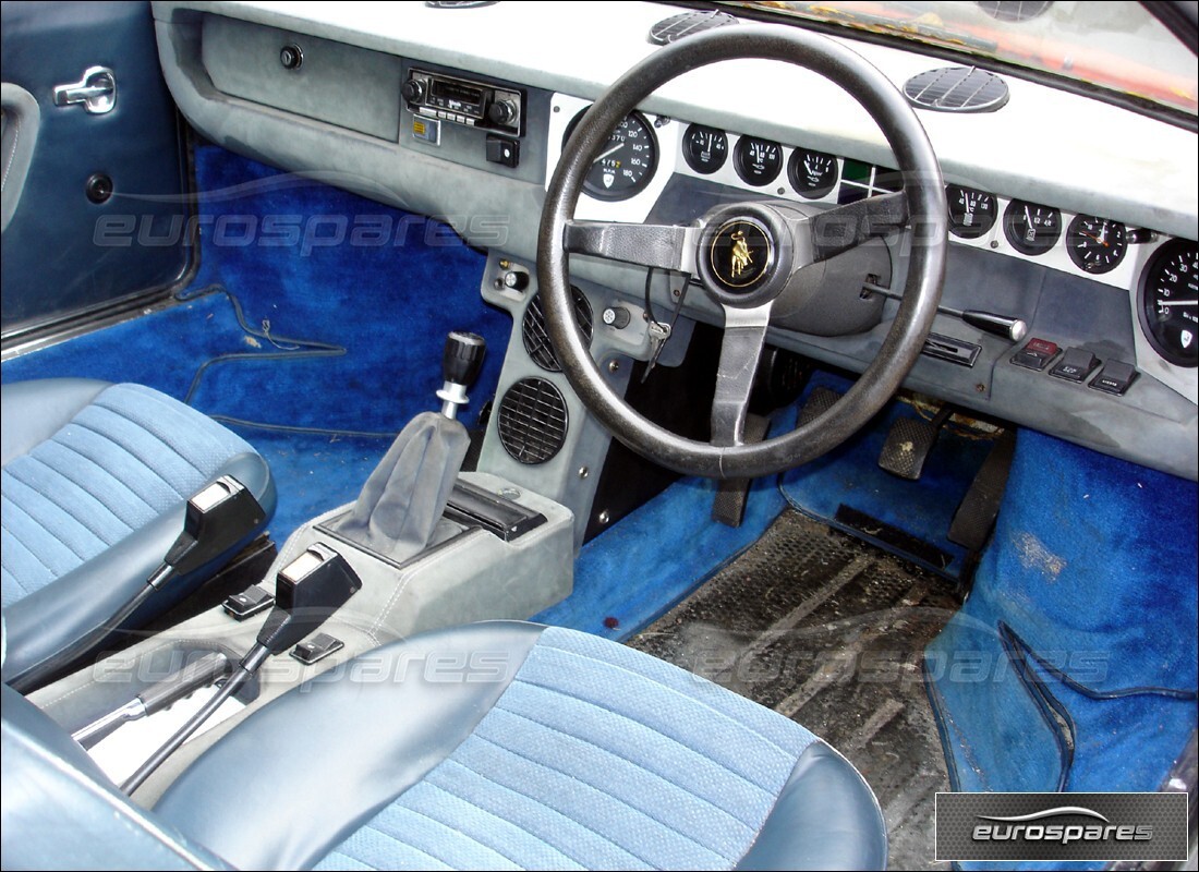 lamborghini urraco p250 / p250s avec 45,370 miles, en préparation pour le démontage #7