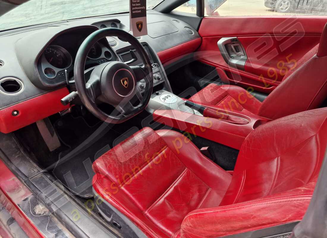 lamborghini gallardo coupe (2006) avec 51,770 kilomètres, en préparation pour le démantèlement #10