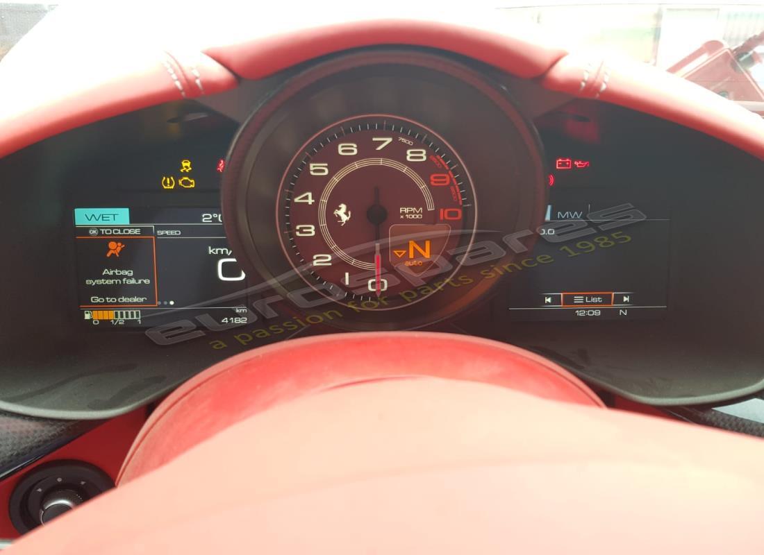 ferrari f12 berlinetta (europe) avec 2,485 miles, en préparation pour le démontage #13