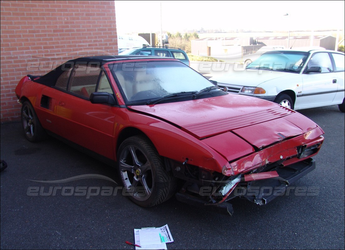 ferrari mondial 3.4 t coupe/cabrio avec 26,262 miles, en préparation pour le démontage #9