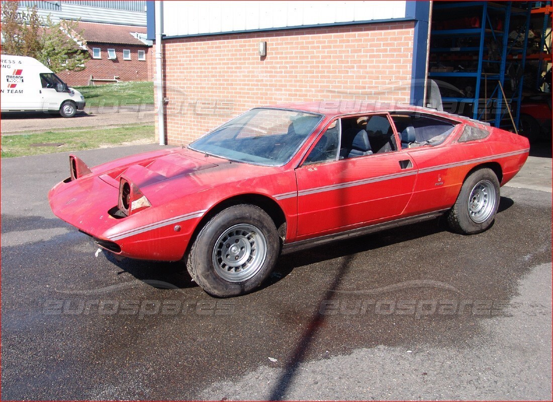 lamborghini urraco p250 / p250s avec n/a, en préparation pour le démontage #1