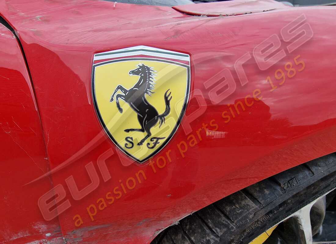 ferrari 296 gts avec 2525 miles, en préparation pour le démontage #22