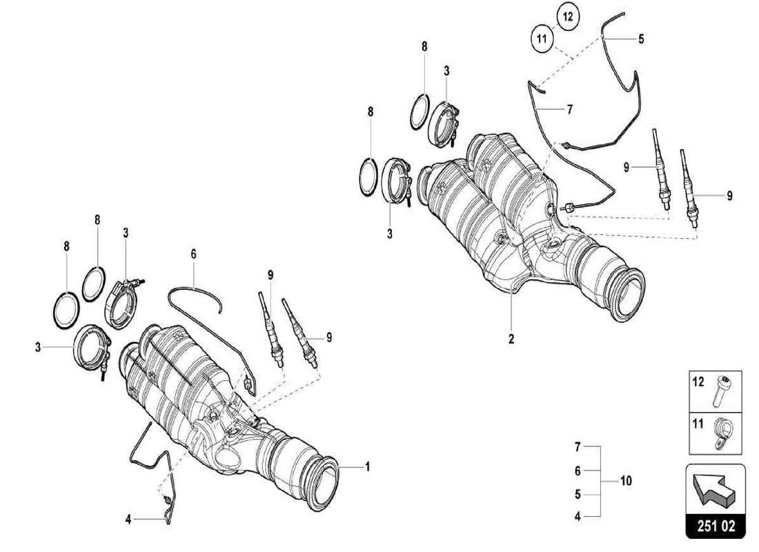schéma de pièce contenant le numéro de pièce 06a906262at