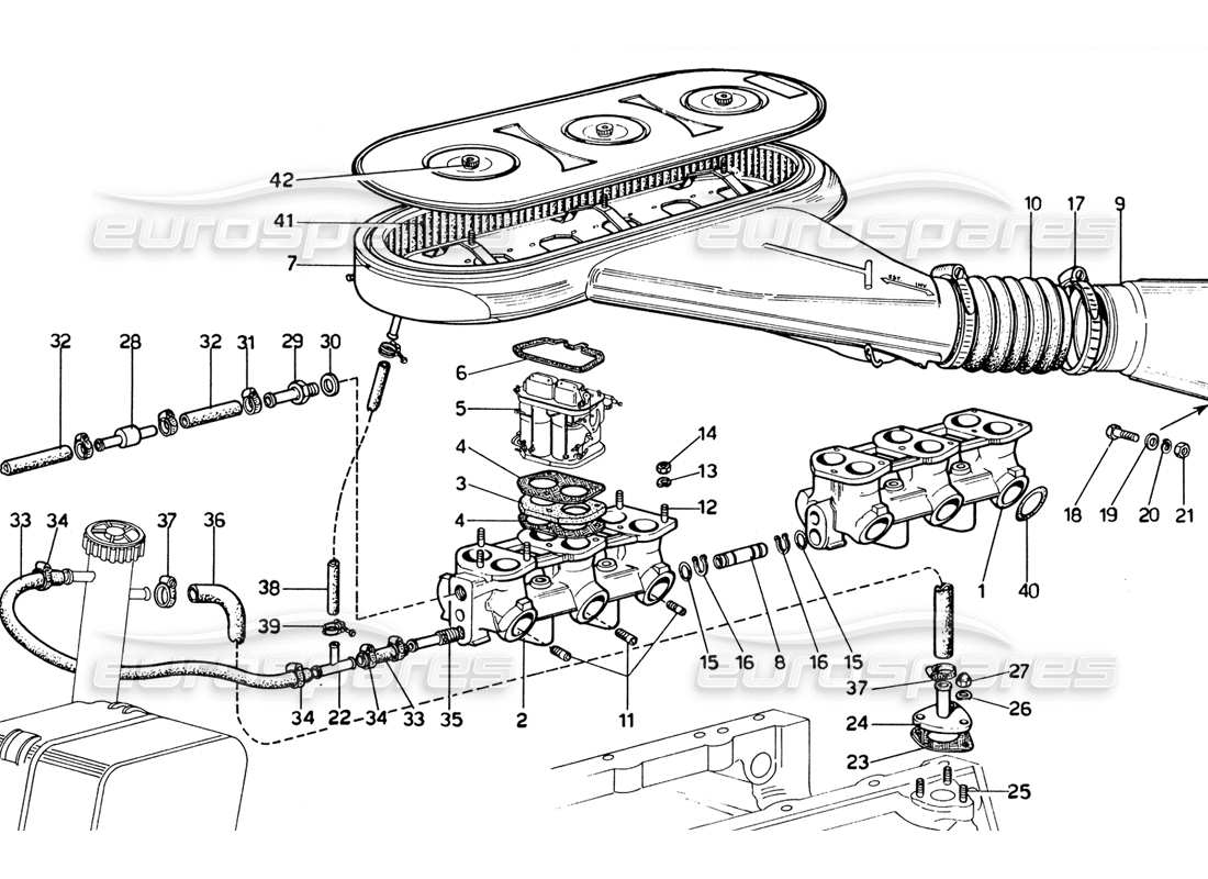 part diagram containing part number vdn 10