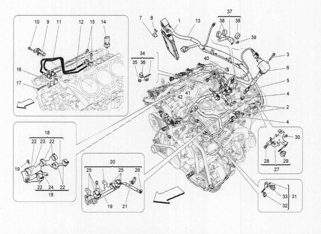 schéma de pièce contenant le numéro de pièce 305012