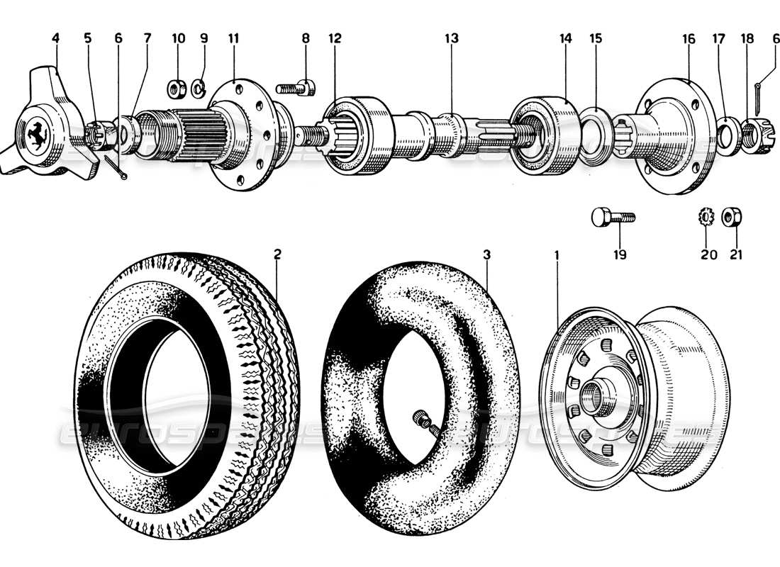 schéma de pièce contenant le numéro de pièce 700136/d - 700137/s