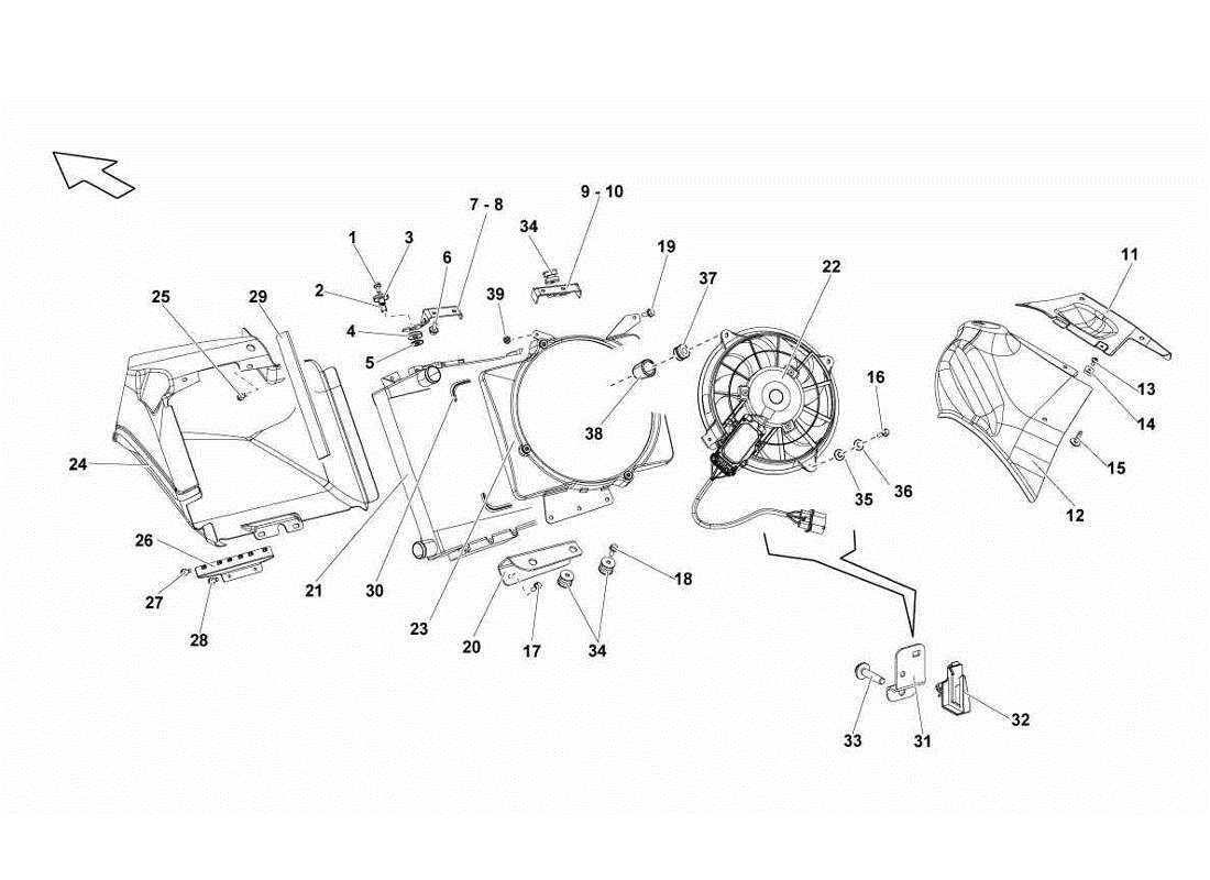 schéma de pièce contenant le numéro de pièce n10347004