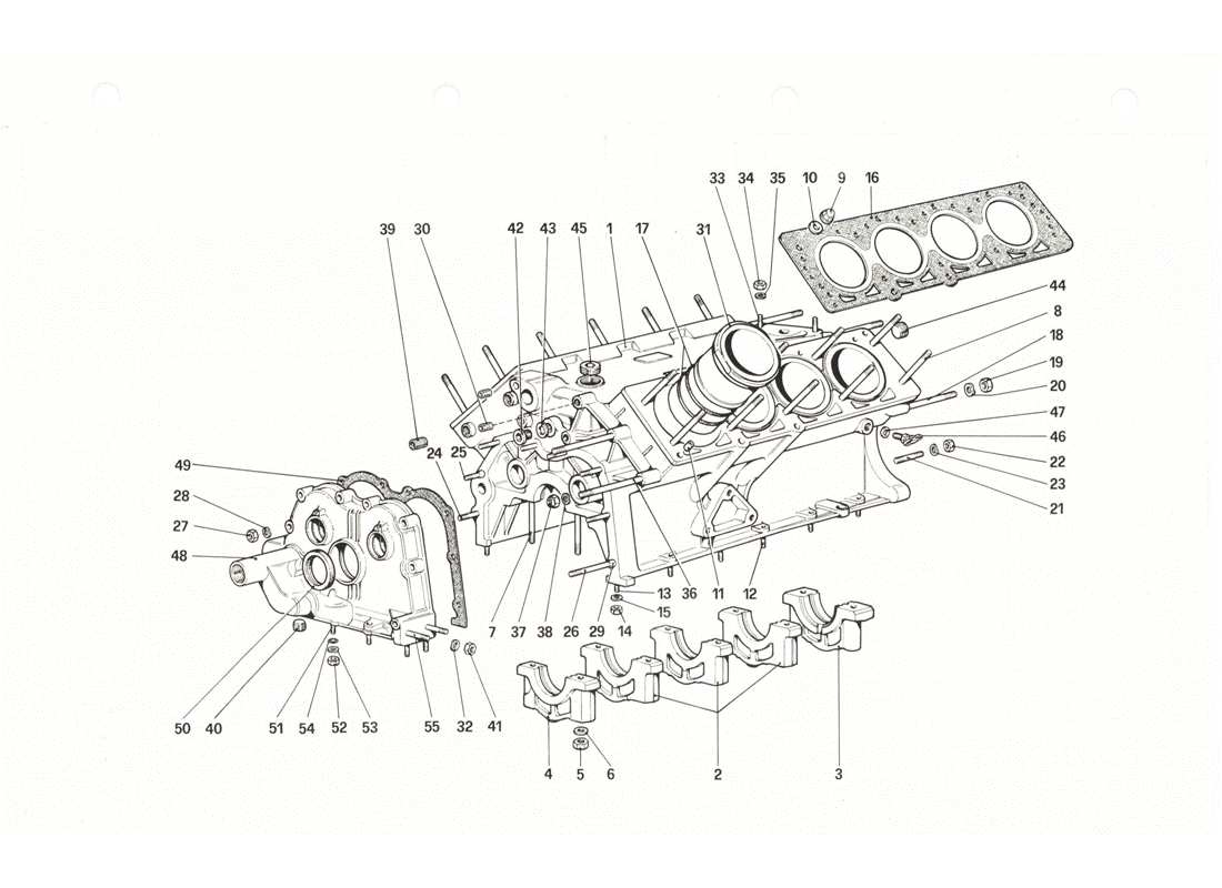 schéma de pièce contenant le numéro de pièce 12354521