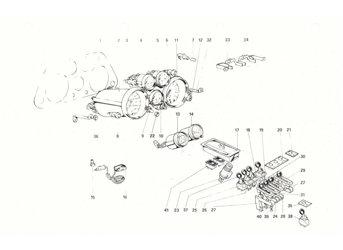 schéma de pièce contenant le numéro de pièce 40168007