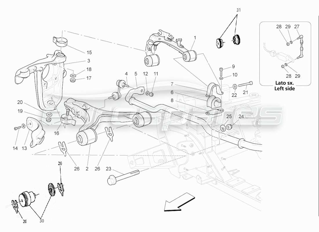 schéma de pièce contenant le numéro de pièce 273809