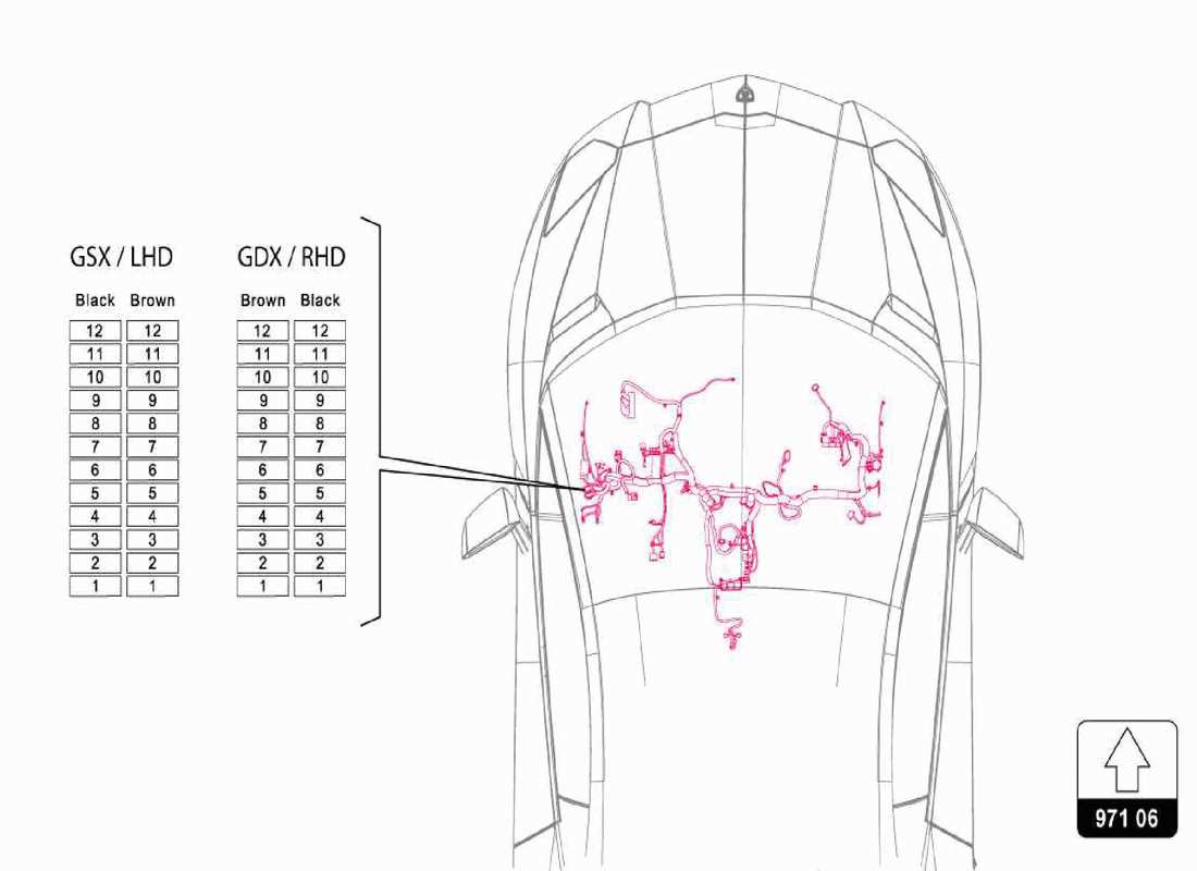 lamborghini centenario spider système électrique schéma des pièces