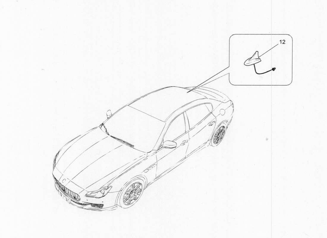 maserati qtp. v6 3.0 bt 410bhp 2015 schéma des pièces de réception et de connexion
