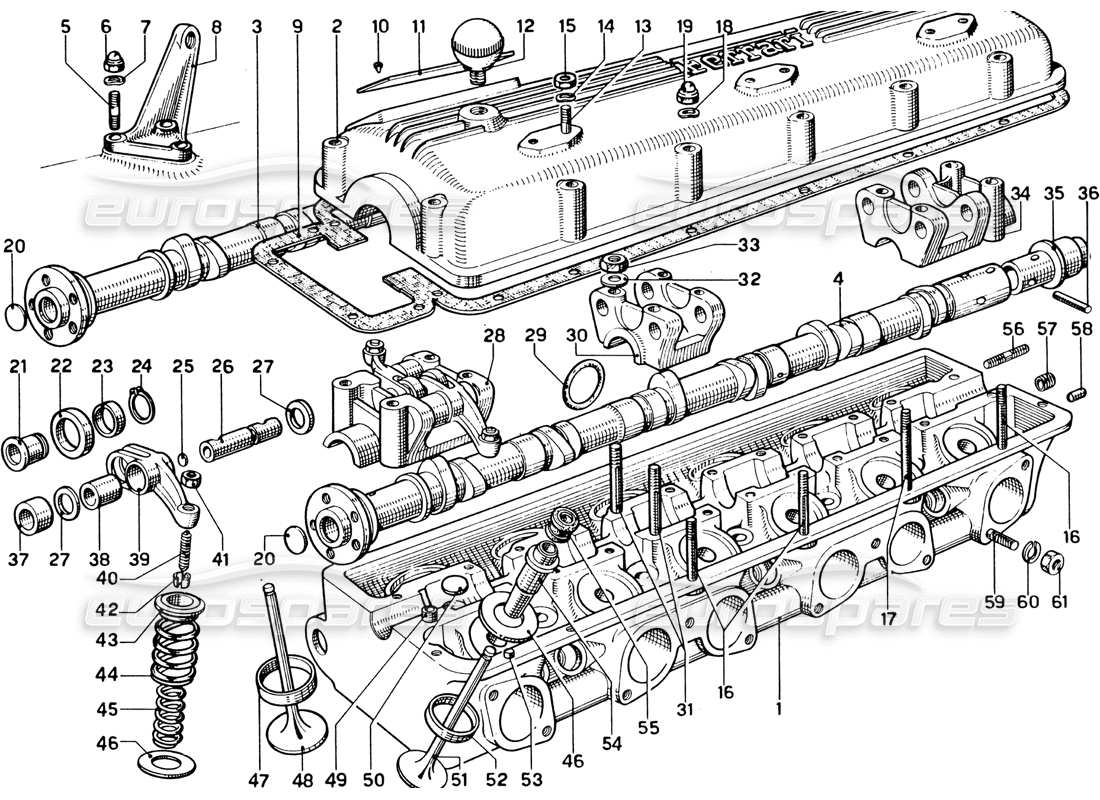 part diagram containing part number 6 g c 2