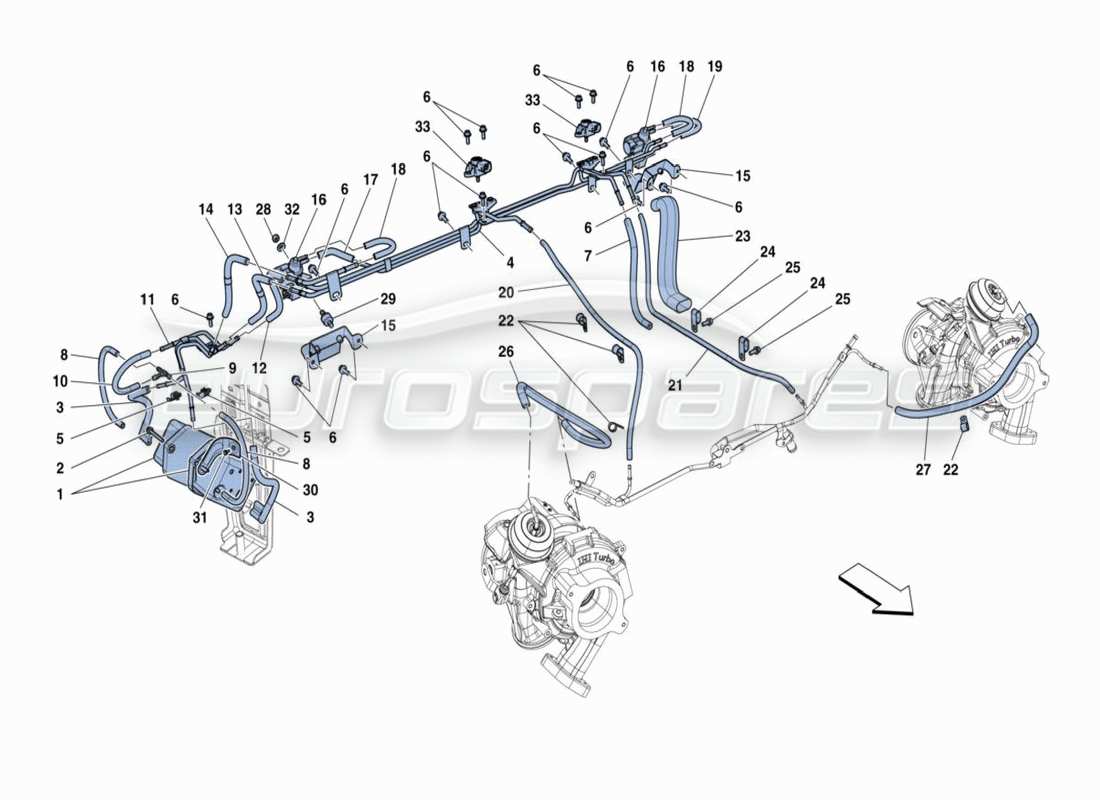 schéma de pièce contenant le numéro de pièce 331701