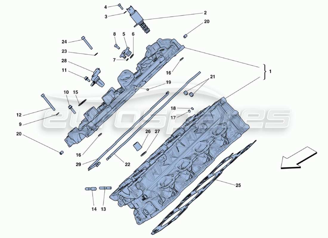 schéma de pièce contenant le numéro de pièce 329563