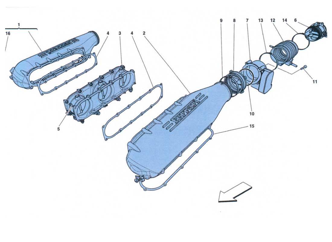 schéma de pièce contenant le numéro de pièce 271444