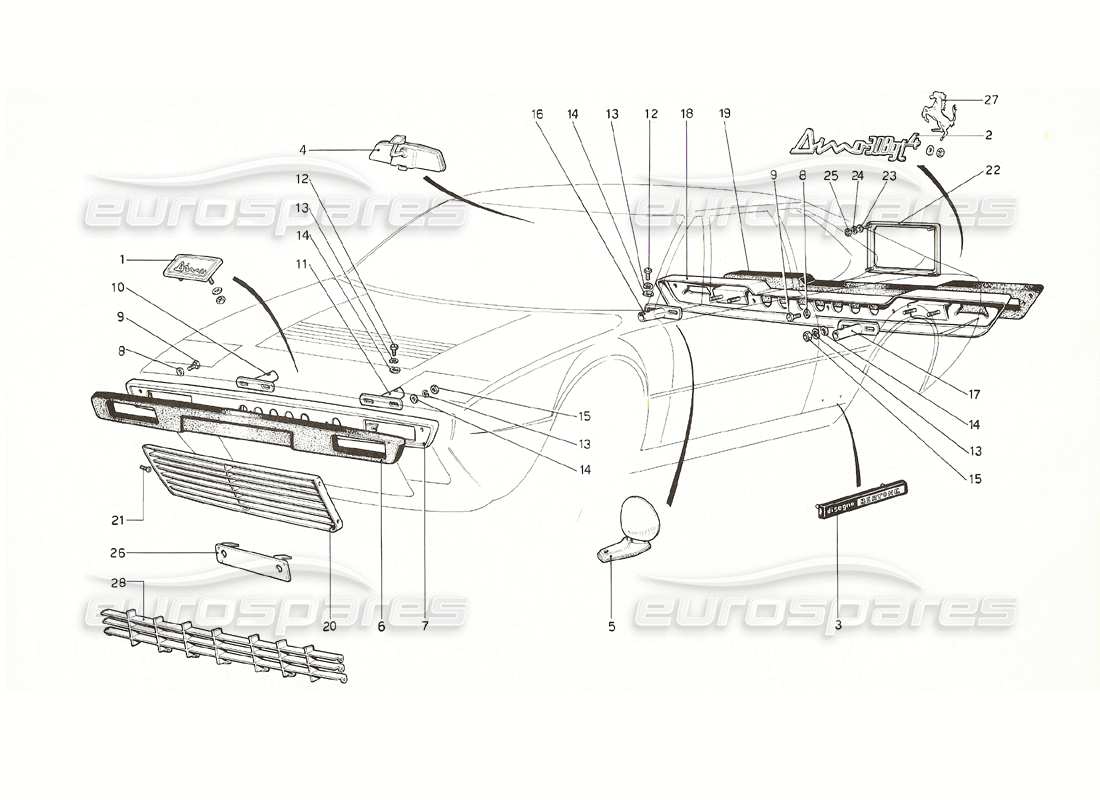 schéma de pièce contenant le numéro de pièce 40314106