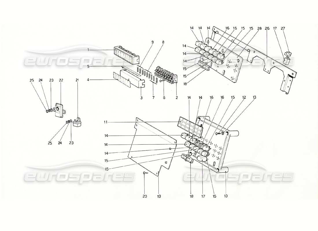 schéma de pièce contenant le numéro de pièce 40196601