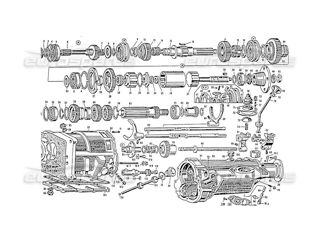 schéma de pièce contenant le numéro de pièce zf 1010 302 003 (5)