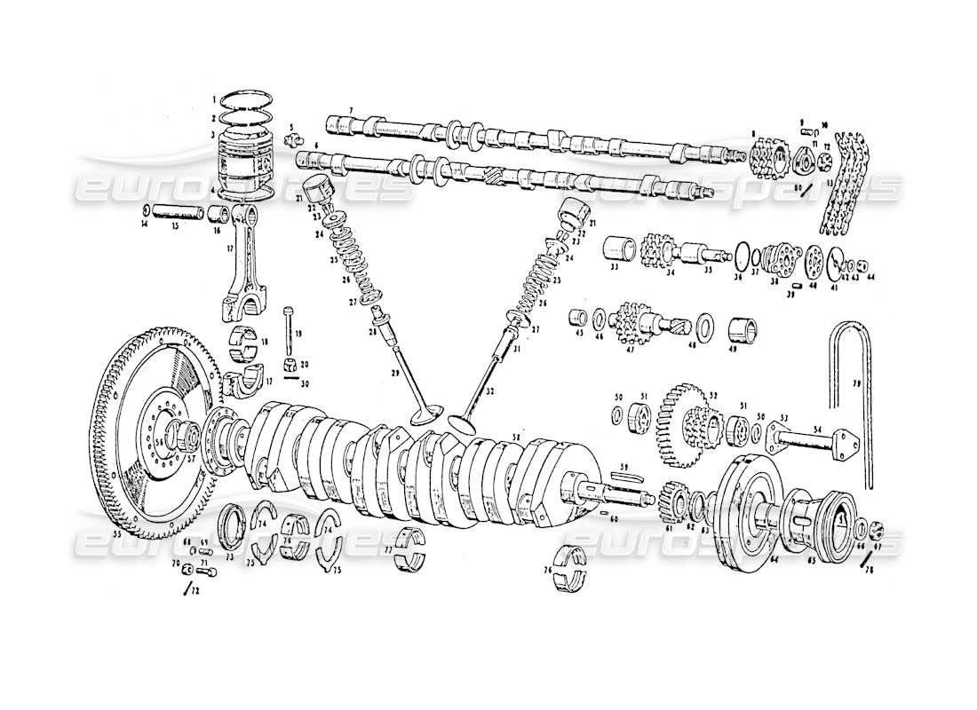 schéma de pièce contenant le numéro de pièce 2302/48049