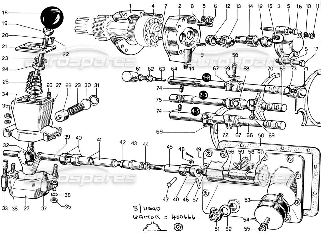 schéma de pièce contenant le numéro de pièce m 8x65-uni 5737