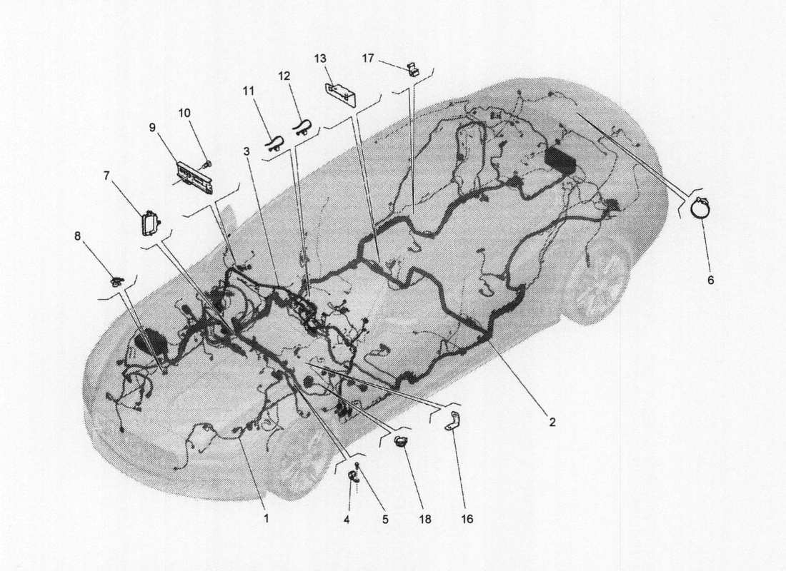 schéma de pièce contenant le numéro de pièce 670005821