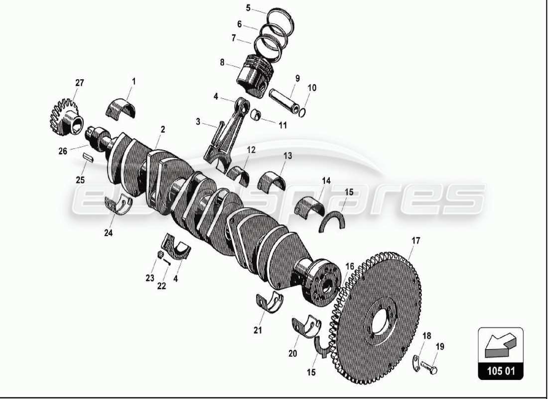 schéma de pièce contenant le numéro de pièce ln-01126