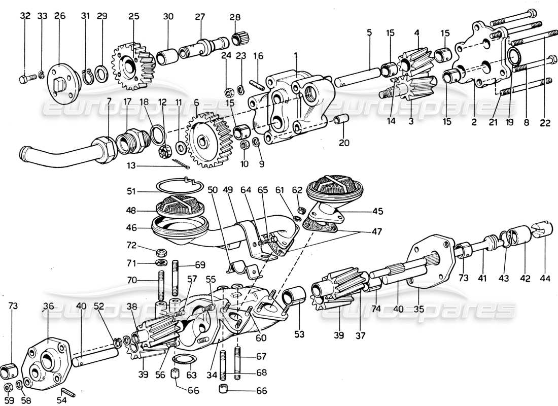 part diagram containing part number 2325 m