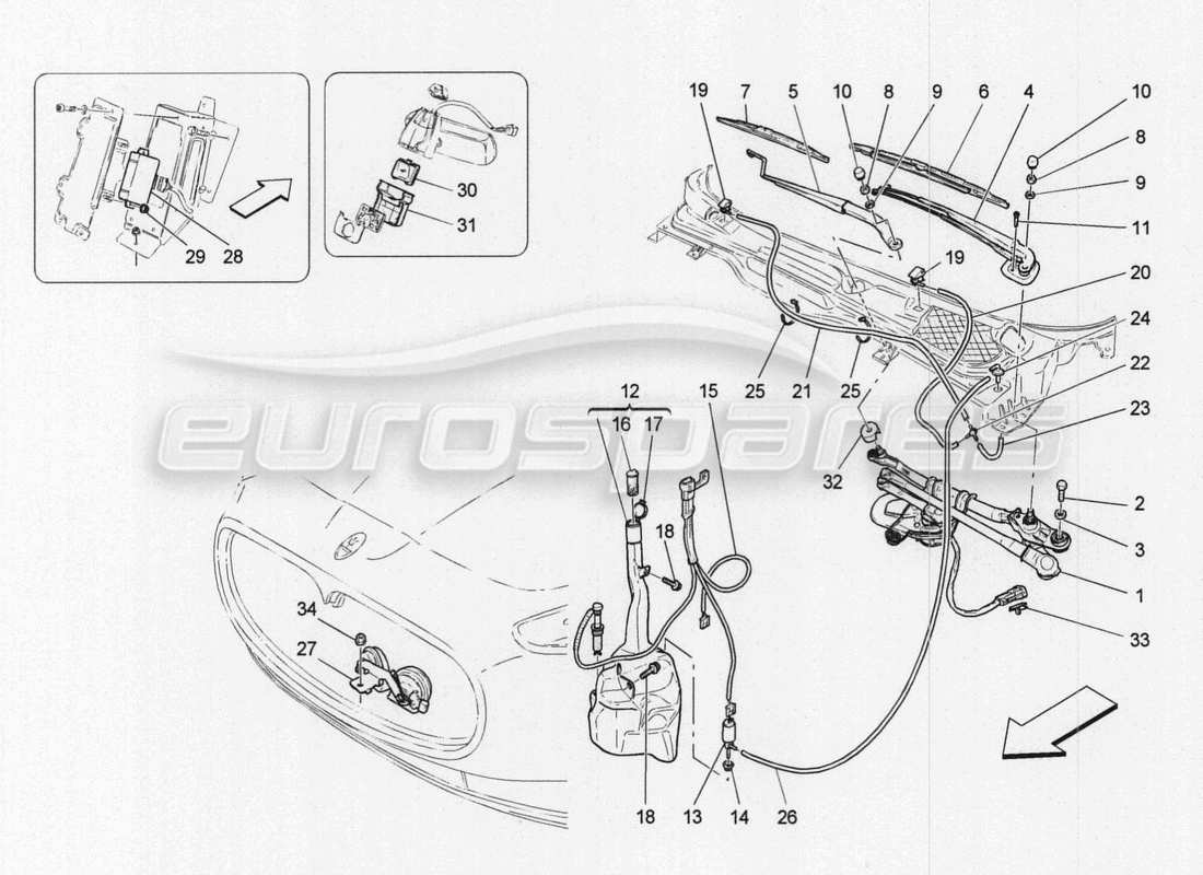 maserati granturismo special edition appareils externes du véhicule schéma des pièces