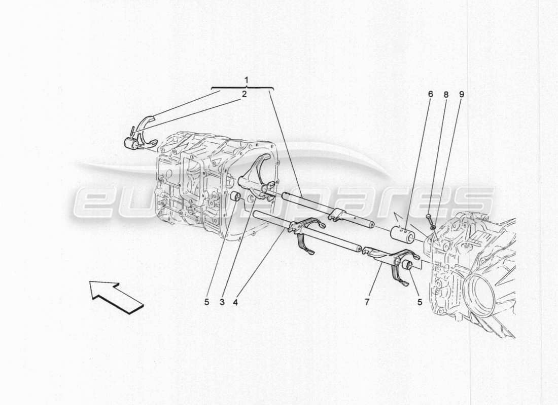 maserati granturismo special edition contrôles internes schéma des pièces