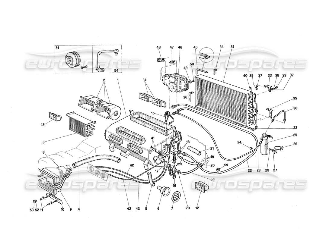 maserati qtp.v8 4.9 (s3) 1979 conditionnement schéma des pièces