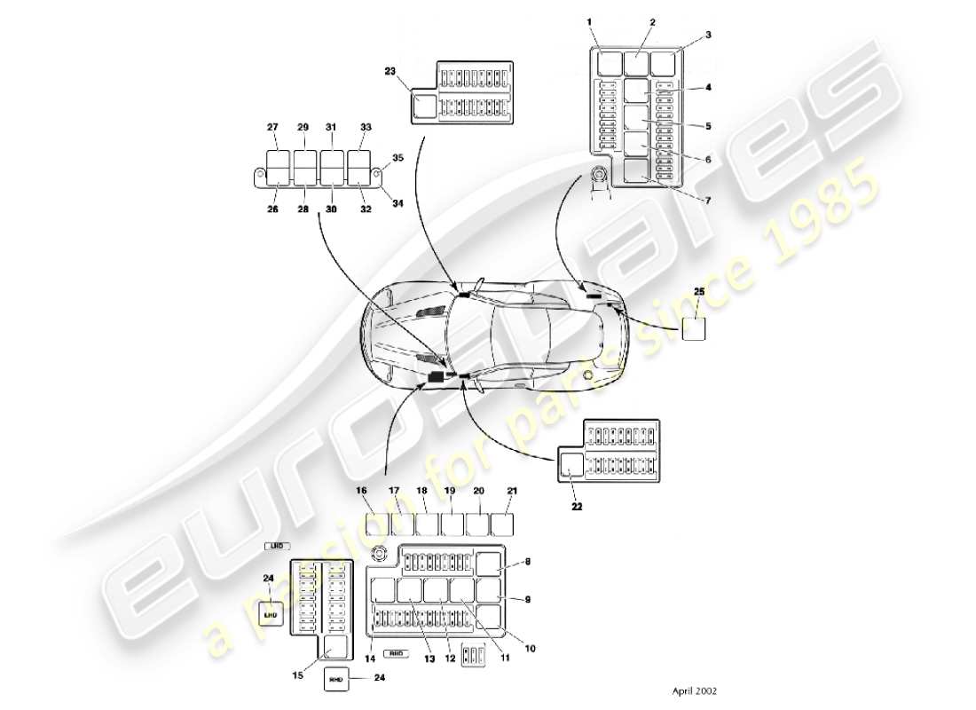 schéma de pièce contenant le numéro de pièce 1r12-383333-aa