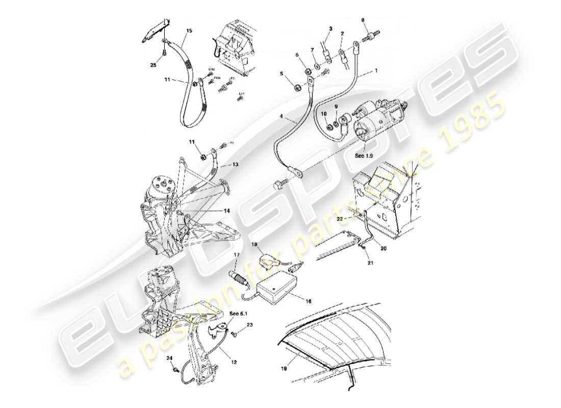 schéma de pièce contenant le numéro de pièce 4r13-14a120-ac