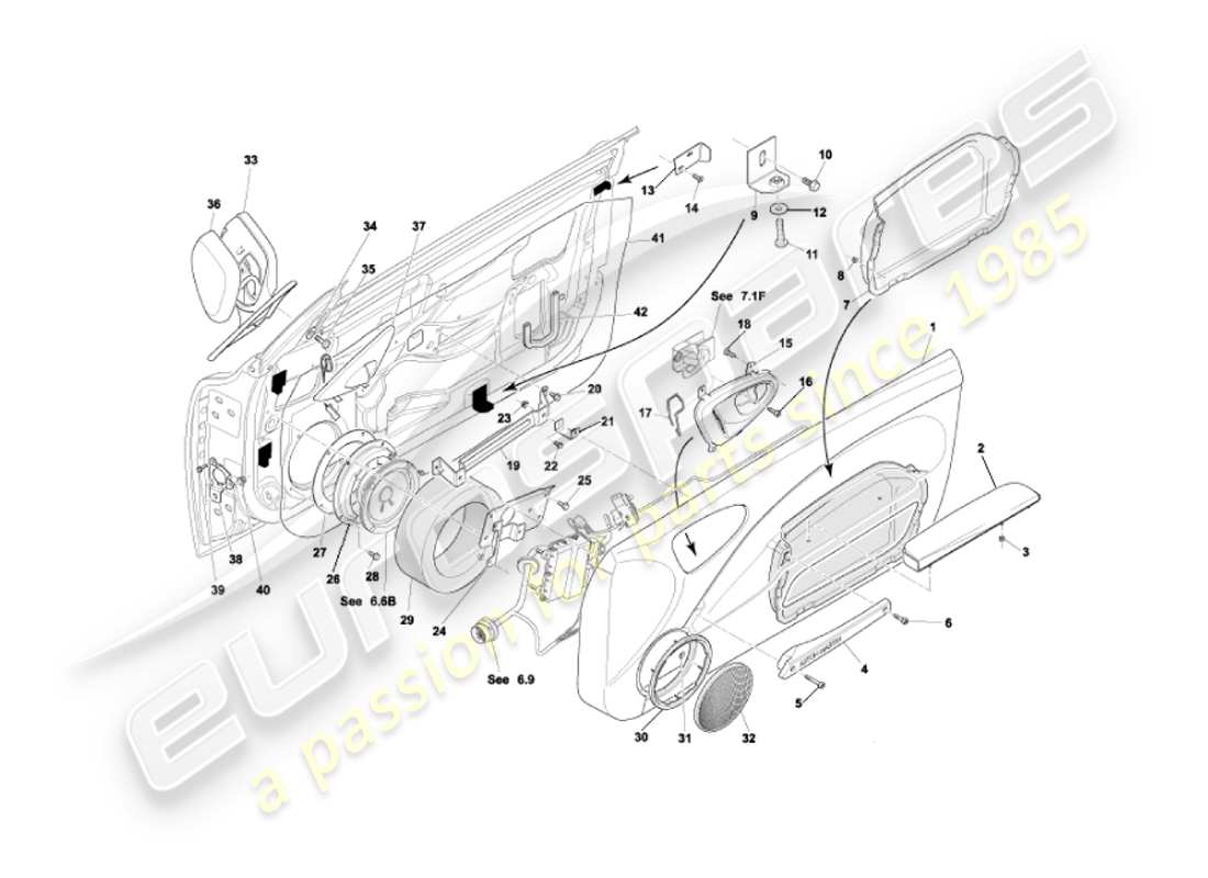 schéma de pièce contenant le numéro de pièce 700134