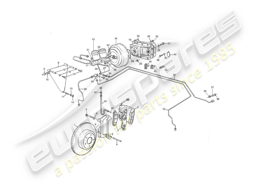 un schéma de pièces du catalogue de pièces aston martin v8 virage (2000)