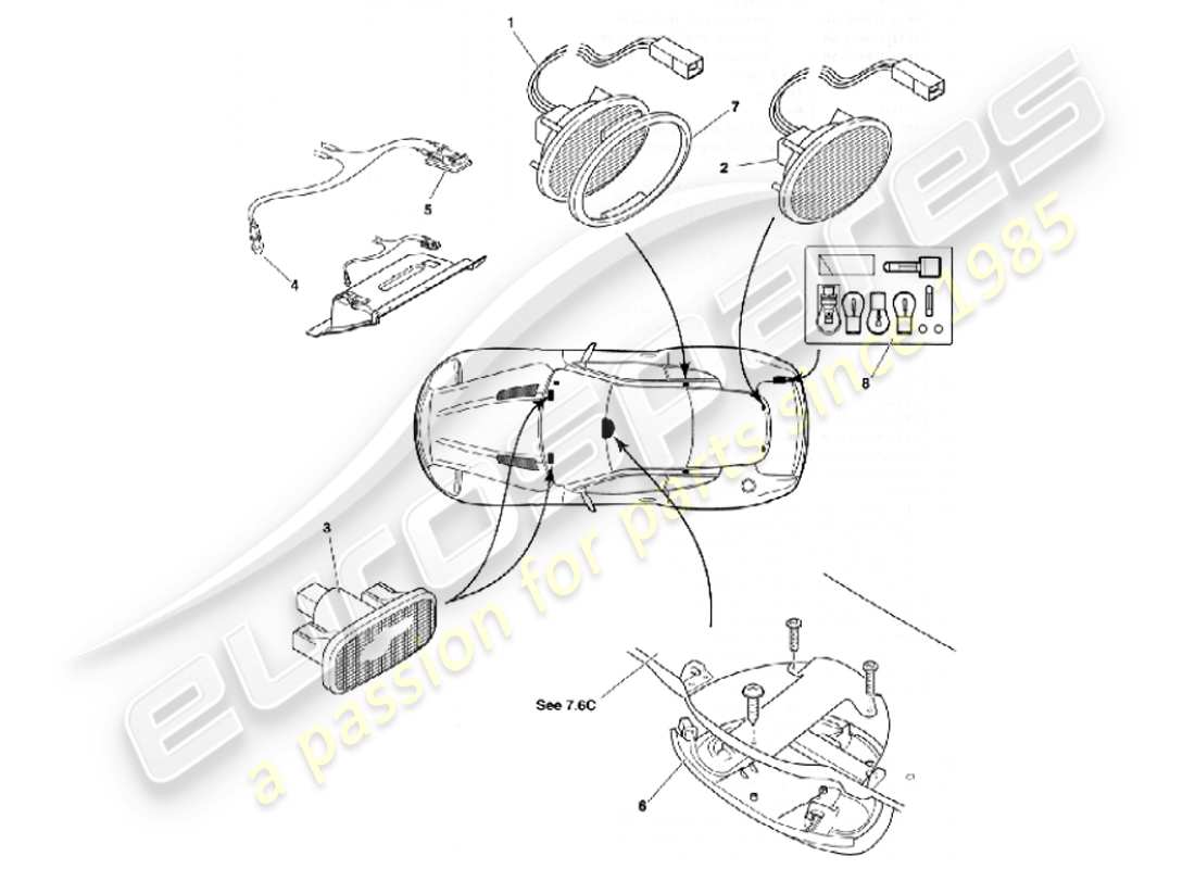 schéma de pièce contenant le numéro de pièce 1r12-374046-aa