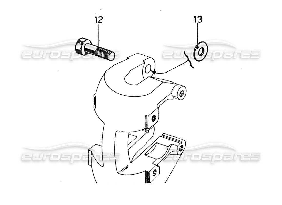 ferrari 275 gtb/gts 2 cam étriers avant et arrière et mécanisme de frein à main - schéma des pièces des modèles avec conduite à droite